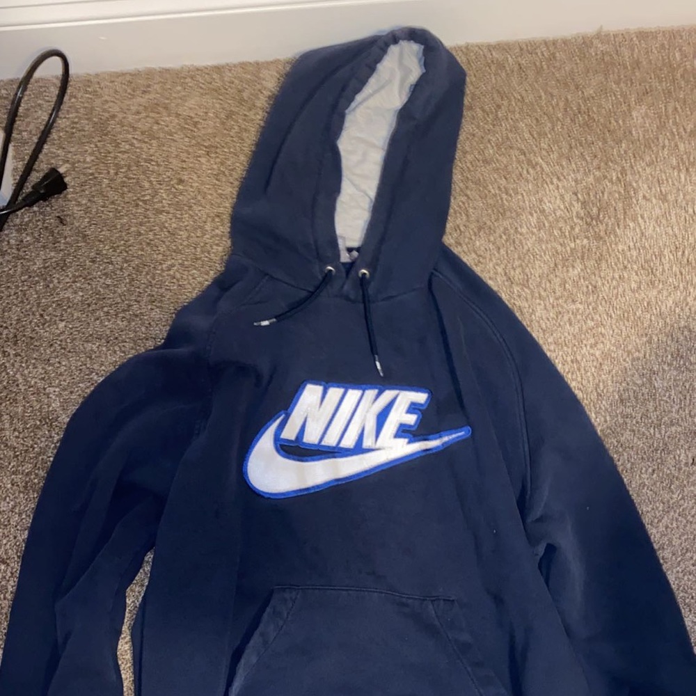 NIKE VINTAGE HOODIE NAVY